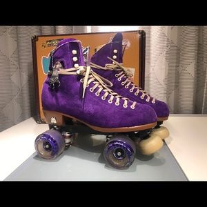 Moxi Lolly Roller Skates purple 8 women's 9 9.5